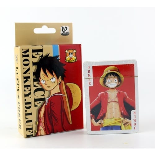 Screenshot US OFF Action One Piece Poker Cards Game Toy Luffy Zoro Chopper Figure Toys Set Color Box P