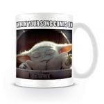 TS Star Wars The Mandalorian Baby Yoda Song Mug HR HR