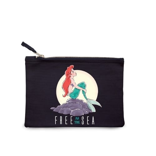 disney cosmetic case the little mermaid free as the sea