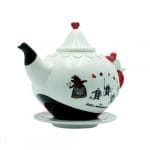 disney teapot alice in wonderland queen of hearts