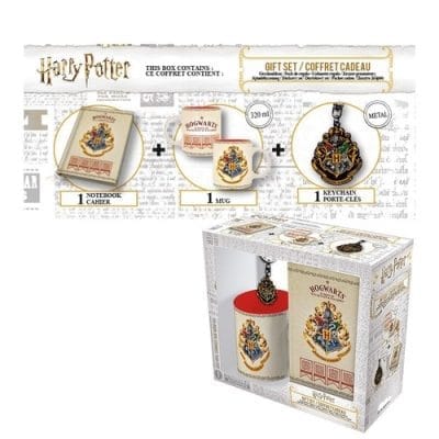 harry potter pck mugml keyring notebook hogwarts
