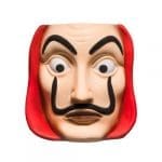 la casa de papel mask d shaped mug