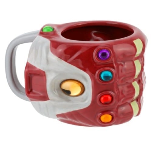marvel avengers nano gauntlet shaped mug ppmaeg