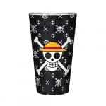 one piece large glass ml luffy