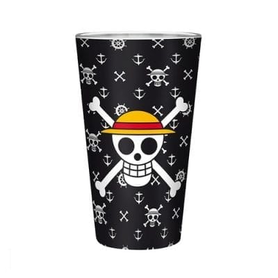 one piece large glass ml luffy
