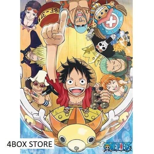 one piece poster new world