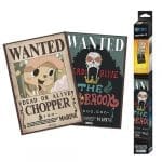 one piece set chibi posters wanted brook choppercm