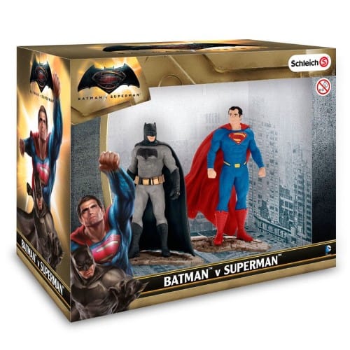 schleich dc comics batman vs superman figure