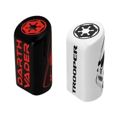 star wars salt pepper shakers vader trooper