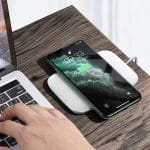 eng pl Baseus Cobble qi wireless induction charger W horizontal holder stand black WXPG