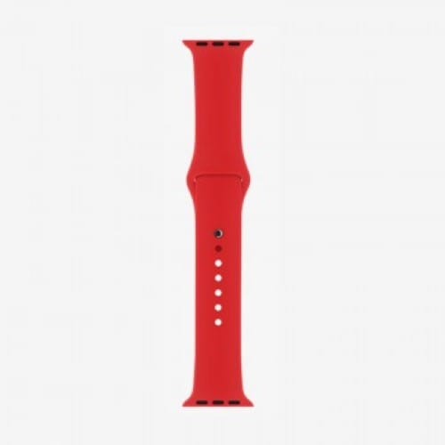 red apple watch band