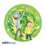 rick and morty flexible mousepad portal