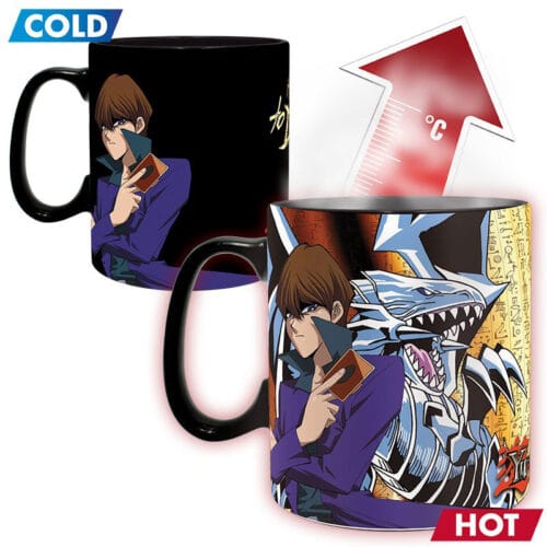 yu gi oh yugi vs kaiba heat change mug ml abystyle e