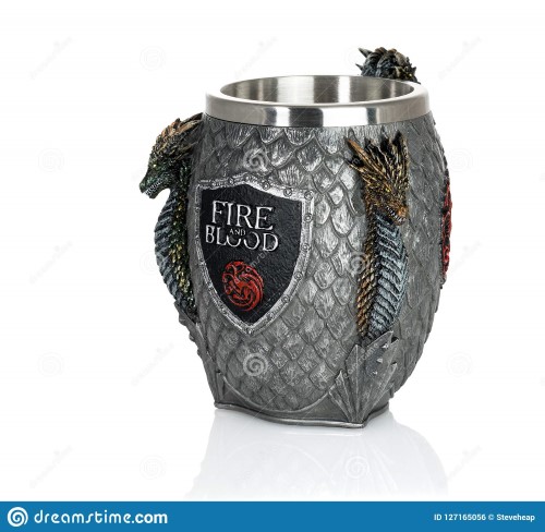 morgantown wv september official authorized tankard hbo series game thrones white background fire blood
