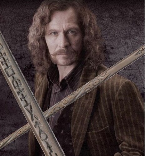 harry potter replica wand from sirius black character edition