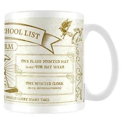 pyramid harry potter hogwarts school list uniform mug 5050574245685 32285235019955 800x