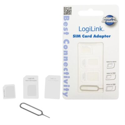 Αντάπτορας Κάρτας Sim 3 σε 1 LogiLink AA0047