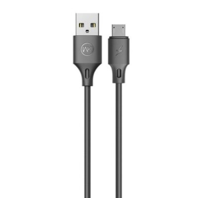 Καλώδιο Φόρτισης WK WDC-092 USB σε Micro USB 2m Μαύρο
