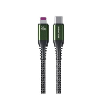 Καλώδιο Φόρτισης WK WDC-171 USB-C σε Lightning PD 20W 1m Μαύρο