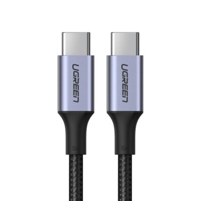 Καλώδιο Φόρτισης UGREEN US316 70427 USB-C σε USB-C PD 100W 1m Μαύρο