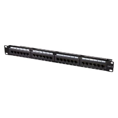 Patch Panel CAT6 RJ45 Logilink 1U 24 Θέσεων NP0004A PrimeLine 19''
