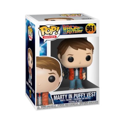 Funko Pop! Movies: Back To The Future - Marty In Puffy Vest #961 Vinyl Figure