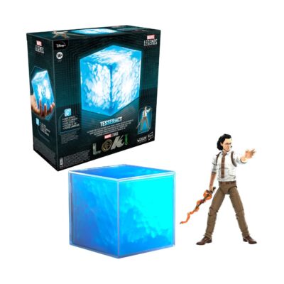 Hasbro Fans Marvel: Legends Series - Tesseract Electronic Role Play Accessory & Loki Figure Premium Gear (F3437)