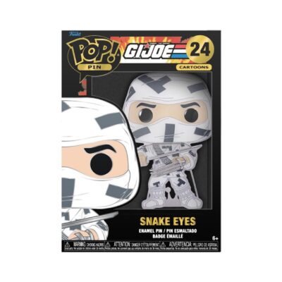 Funko Pop! Cartoons Pin: GI Joe - Storm Shadow (Glows in the Dark) #24 Large Enamel Pin (GIJPP0001)