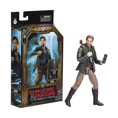 Hasbro Fans - Dungeons & Dragons Honor Among Thieves: Golden Archive Action Figure - Edgin (F4865)