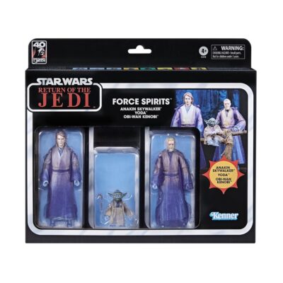Hasbro Fans Black Series: Disney Star Wars Return of the Jedi Force Spirits - Anakin Skywalker / Yoda / Obi-Wan Kenobi Figures (15cm)  (F6998)