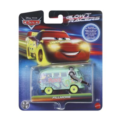 Mattel Disney Cars: Glow Racers - Fillmore Vehicle (HPG80)