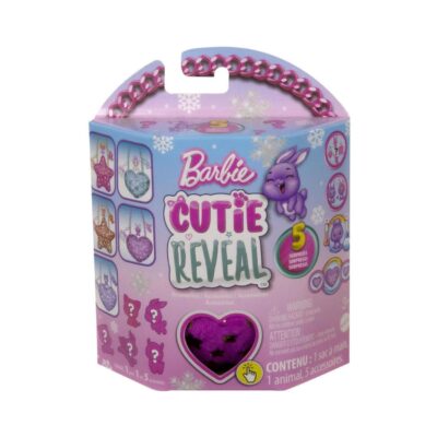 Mattel Barbie: Cutie Reveal - Pink Star Purse & Accessories (HKR36)