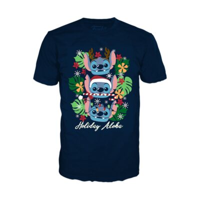 Funko Tee Disney: Stitch - Holiday Stitch T-Shirt (S)