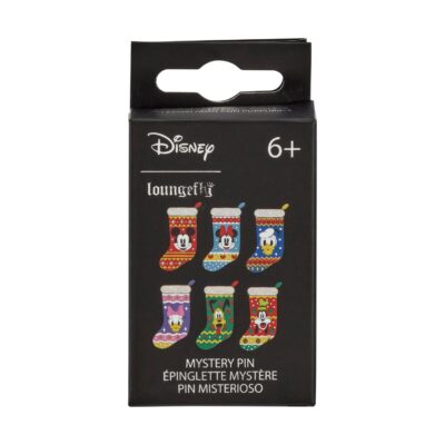 Loungefly: Walt Disney - Mickey and Friends Xmas Stockings Blind Box Enamel Pins