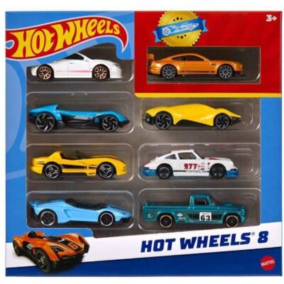 Mattel Hot Wheels: Hot Wheels 8 - Random Vehicles Set ('HPV78)