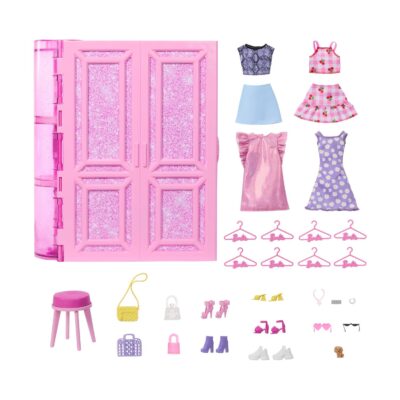 Mattel Barbie: Dream Closet - Fold & Go (HXD59)