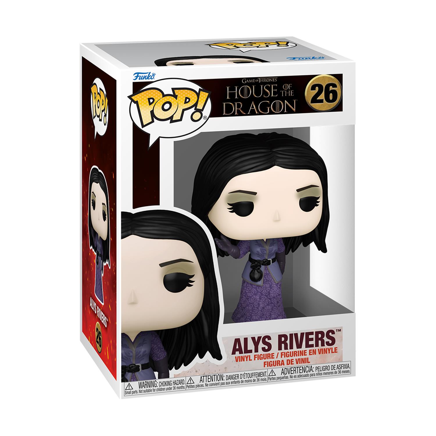 Funko Pop!: House Of The Dragon – Alys Rivers #26 Vinyl Figure