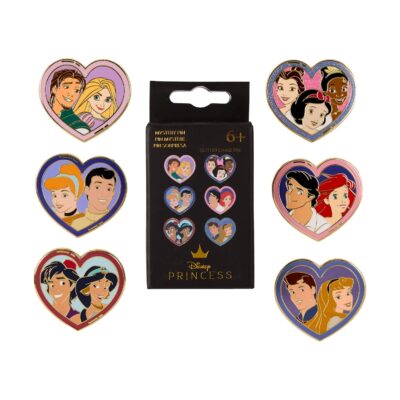Loungefly Disney: Princess & Prince Mystery Pins (WDPN3788-EA)