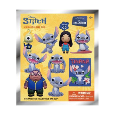 Monogram Disney: Lilo & Stitch Movie (Blind Bag/Random) 3D Foam Bag Clips Figures
