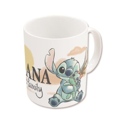 Stor Disney: Stitch & Angel Ohana Means Family - Young Adult Ceramic Mug In Gift Box (325ml) (93492)