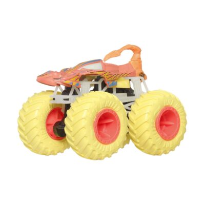 Mattel Hot Wheels: Monster Trucks Glow In The Dark - Scorpedo Vehicle (JFX24)