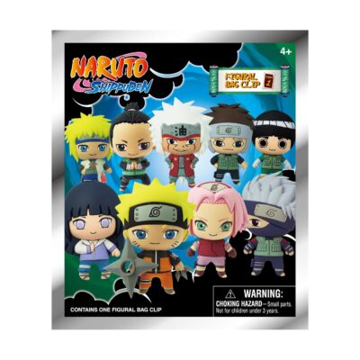 Monogram: Naruto (Blind Bag/random) 3D Foam Bag Clips