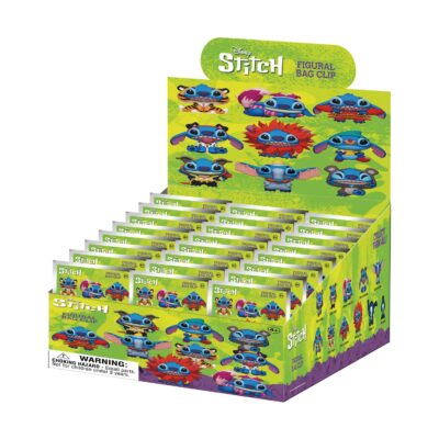 Monogram Disney: Stitch (Blind Bag/Random) 3D Foam Bag Clips Figures