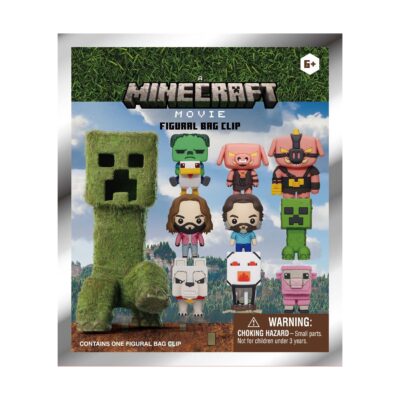 Monogram: Minecraft Movie (Blind Bag/random) 3D Foam Bag Clips