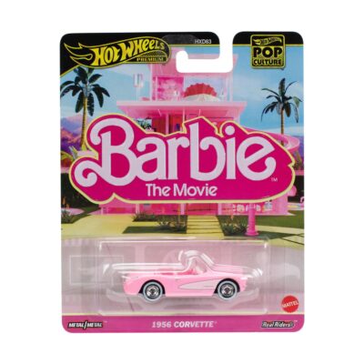 Mattel Hot Wheels Premium® Pop Culture: Barbie The Movie - 1956 Corvette Vehicle (JBL79)