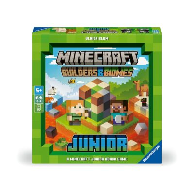 Ravensburger Board Game: Minecraft - Builders & Biomes Junior (24750)