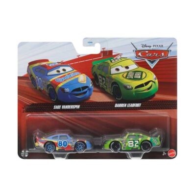 Mattel Disney Pixar: Cars - Sage Vanderspin and Darren Leadfoot (Set of 2) (JDH52)