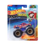 Mattel Hot Wheels: Monster Trucks Super Mario - Mario Die-Cast Vehicle (JDP83)