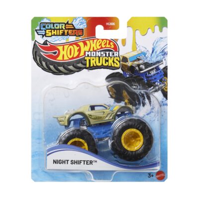 Mattel Hot Wheels: Monster Trucks Color Shifters - Night Shifter (JDV87)