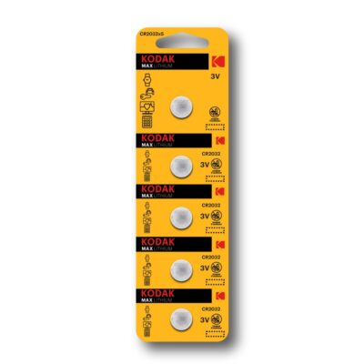 Μπαταρίες Λιθίου Kodak CR2032 (5τμχ)